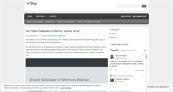 Desktop Screenshot of isblog.de